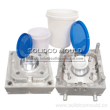 Plastic Painting Paint Bucket Mould Customized Mold